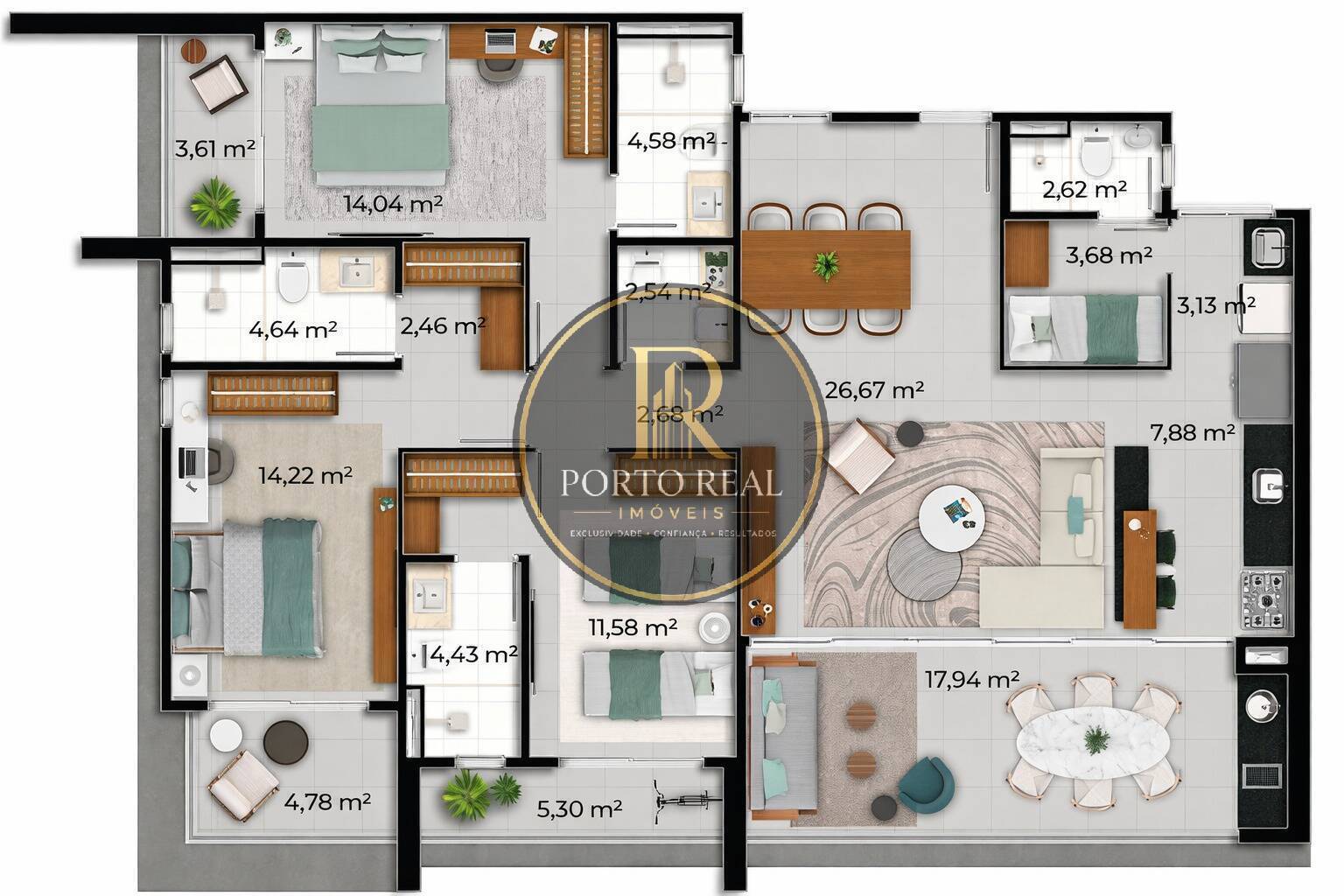 Casa, 3 quartos, 136 m² - Foto 14