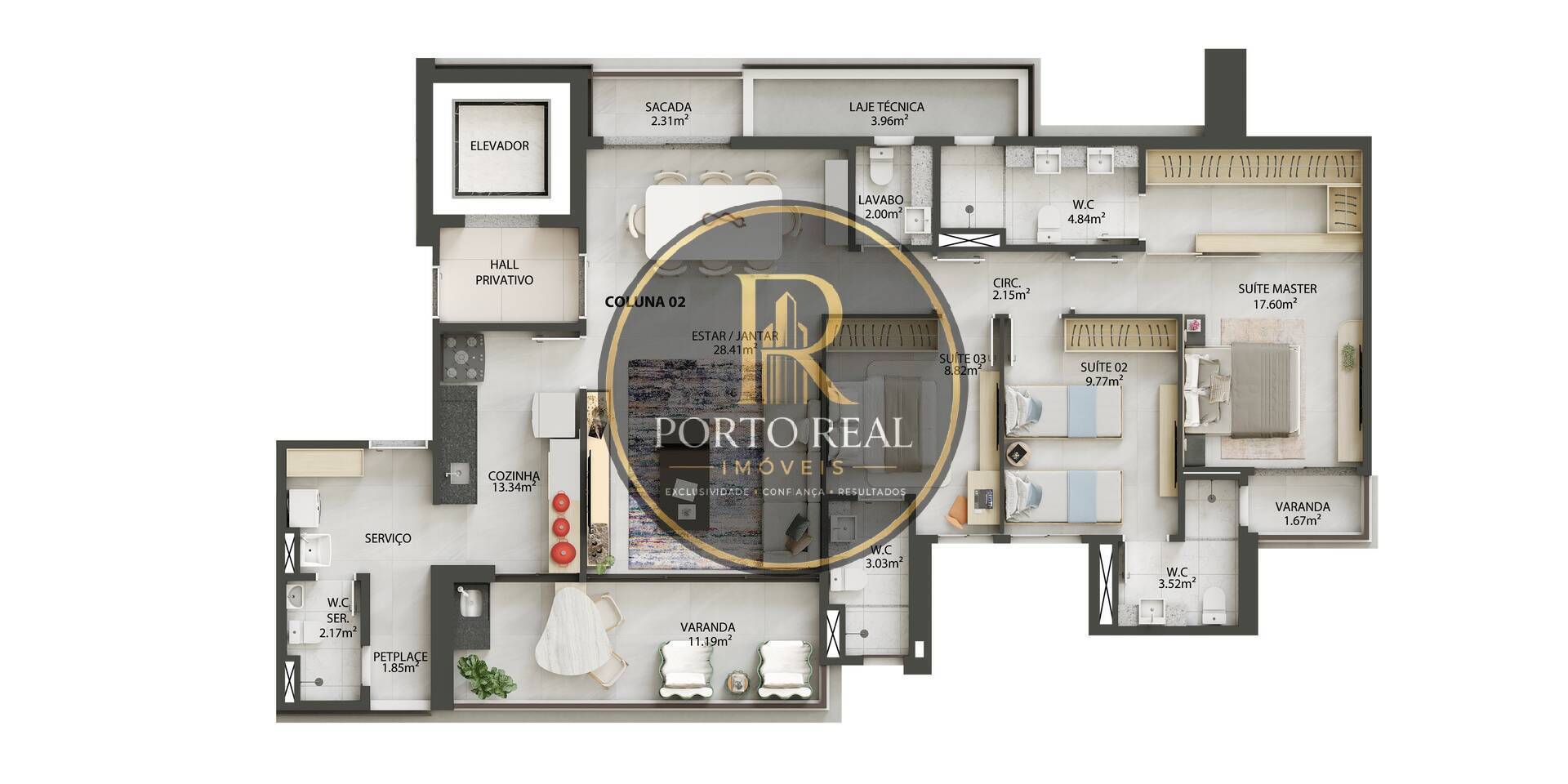 Apartamento, 3 quartos, 139 m² - Foto 10